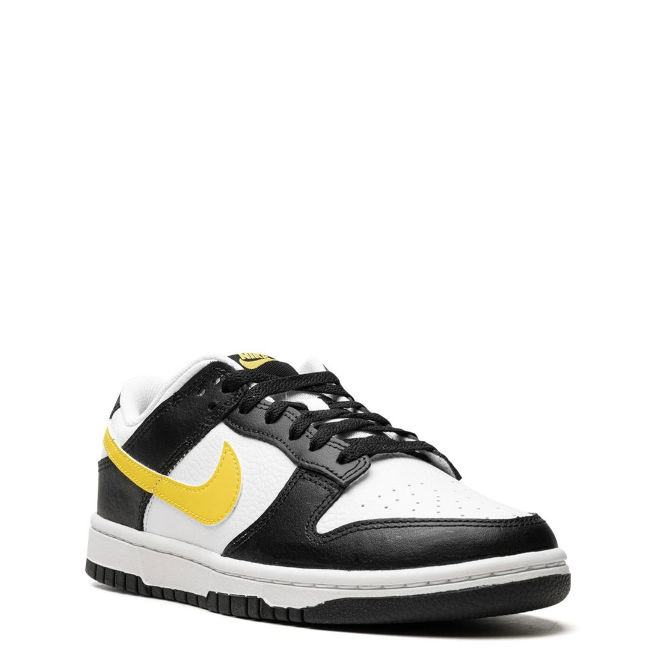 Nike Dunk Low Black And Opti Yellow