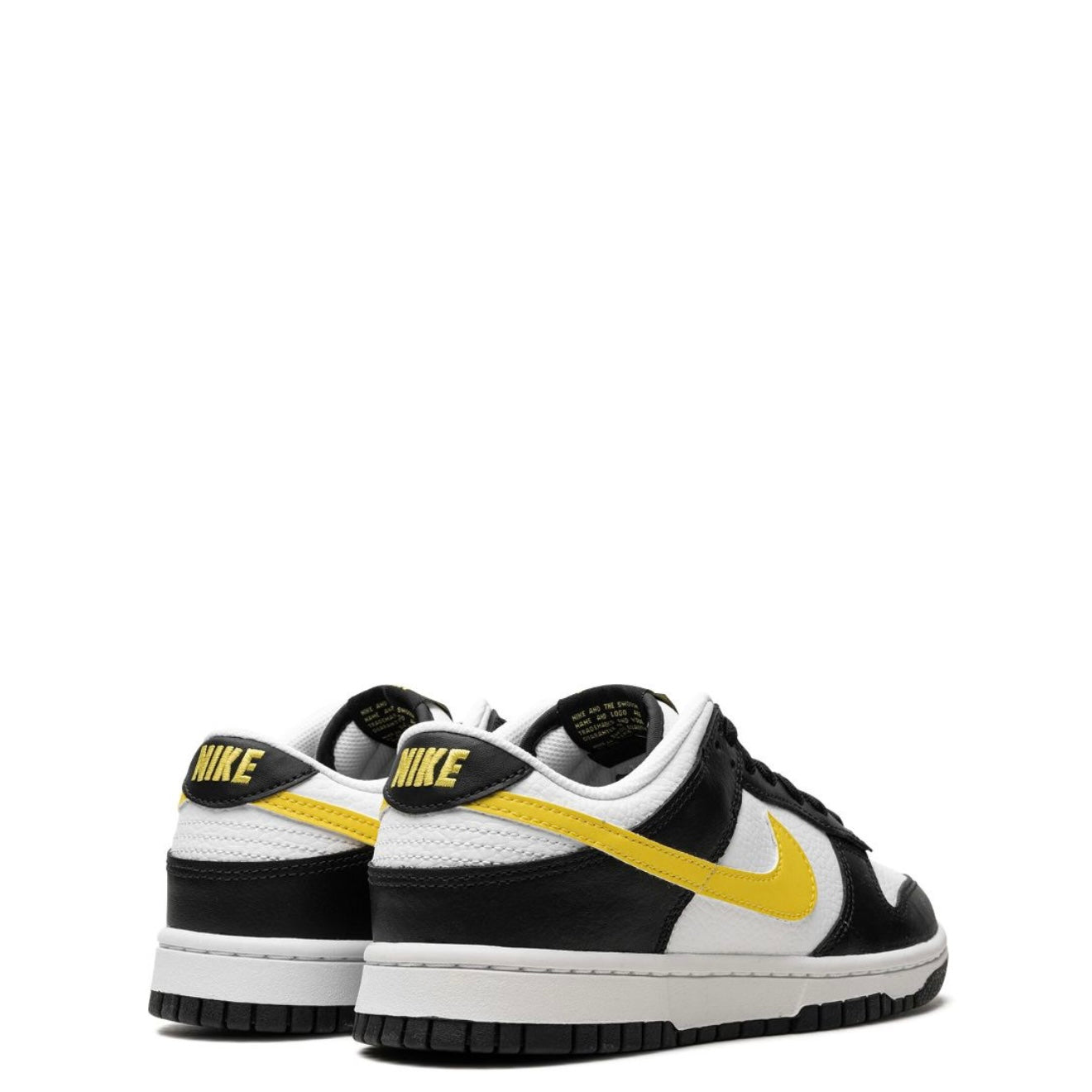 Nike Dunk Low Black And Opti Yellow