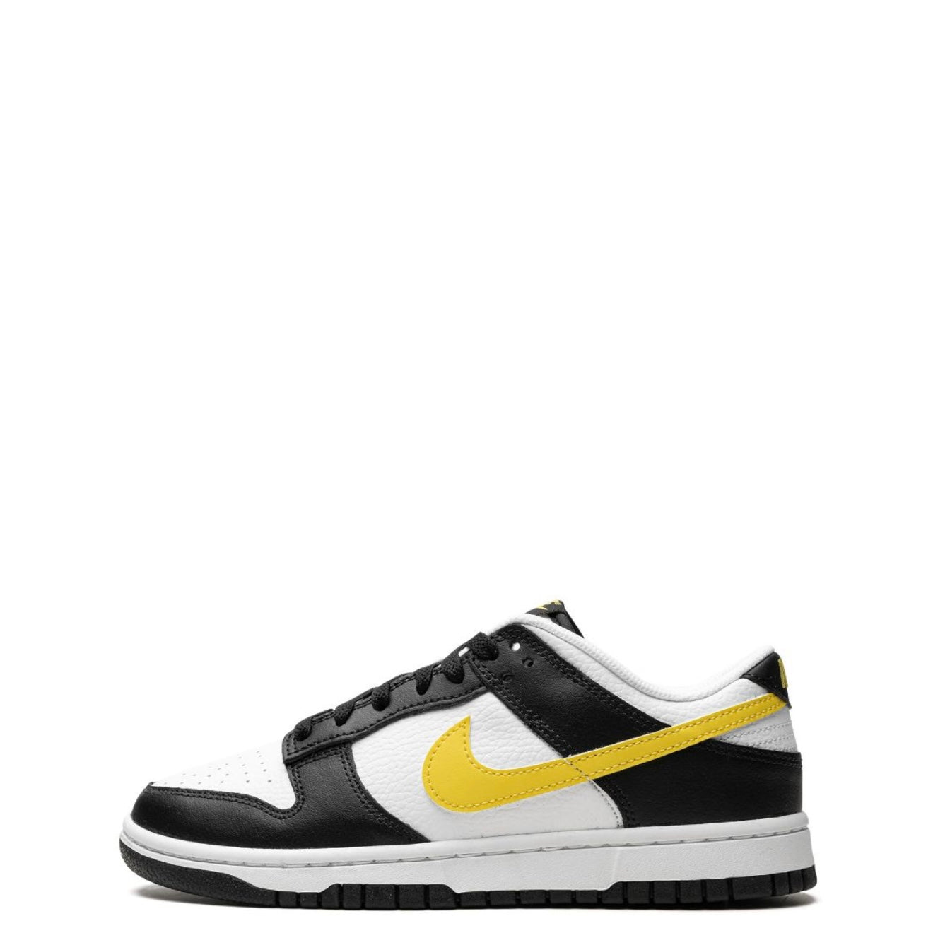 Nike Dunk Low Black And Opti Yellow