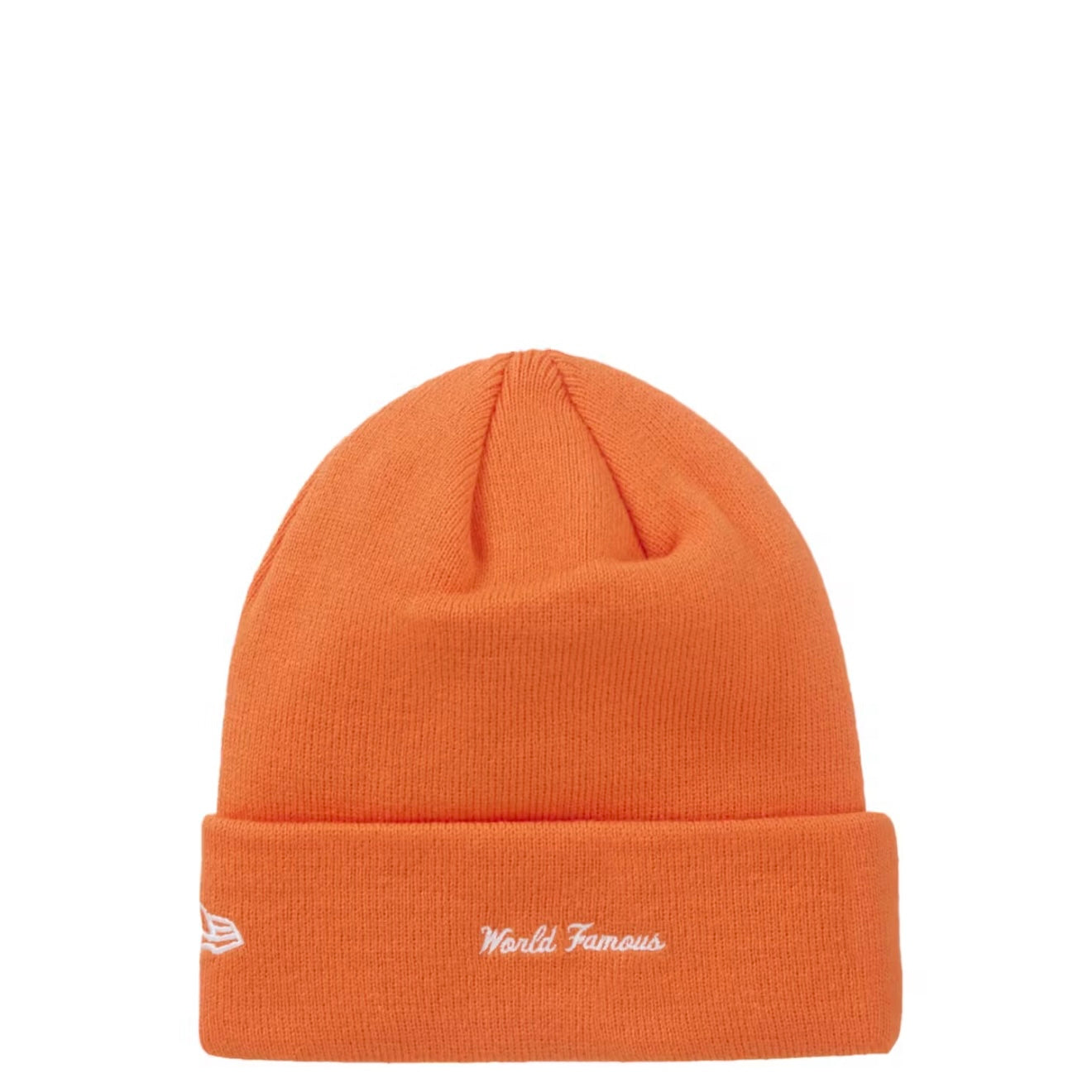 Beanie Supreme New Era Box Logo Dark Orange (FW24)