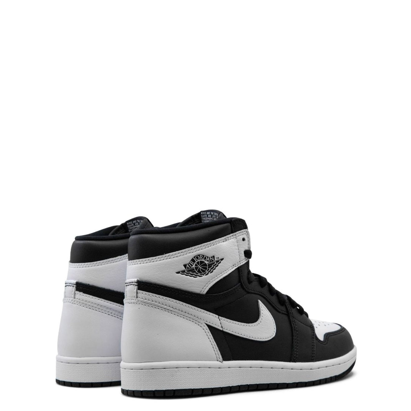 Air Jordan One Retro High OG Black And White