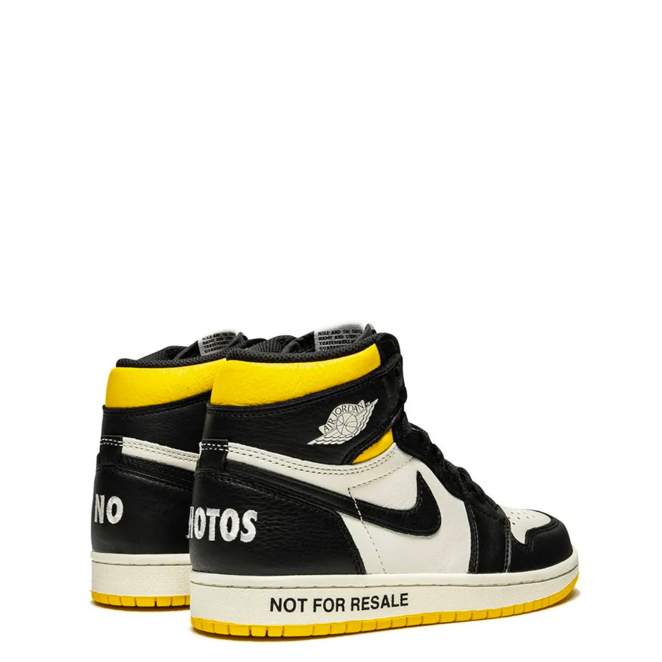 Air Jordan One Retro High Not For Resale Bright Yellow