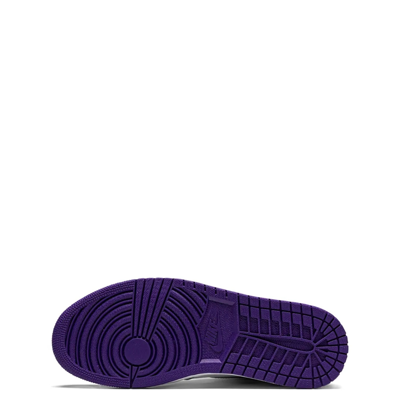 Air Jordan One Retro High Court Purple And White