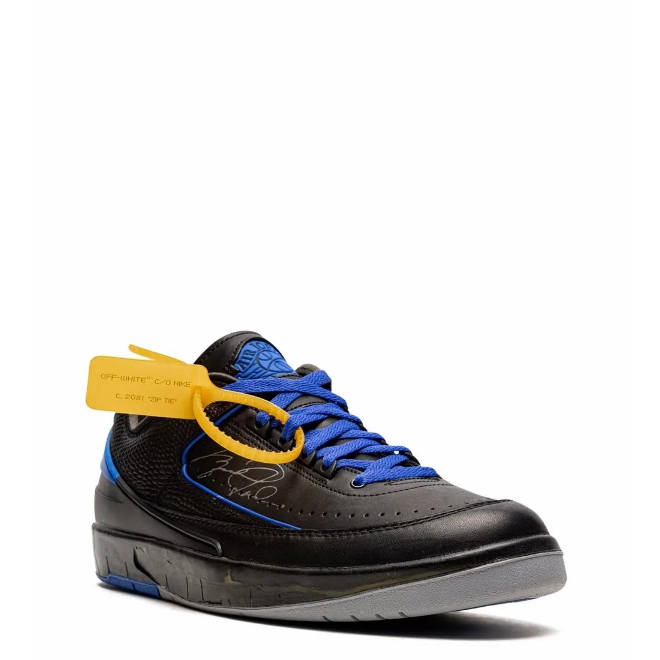 Air Jordan 2 Retro Low SP Off-White Black And Blue