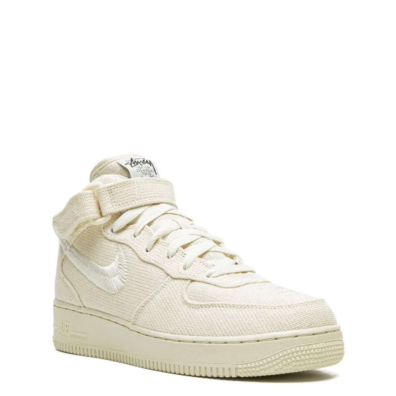 Nike Air Force One Mid Stussy Fossil