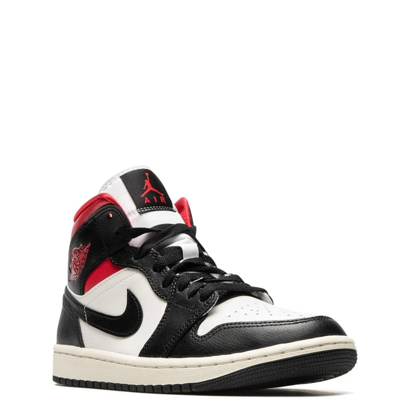 Air Jordan 1 Mid Gym Red And Panda