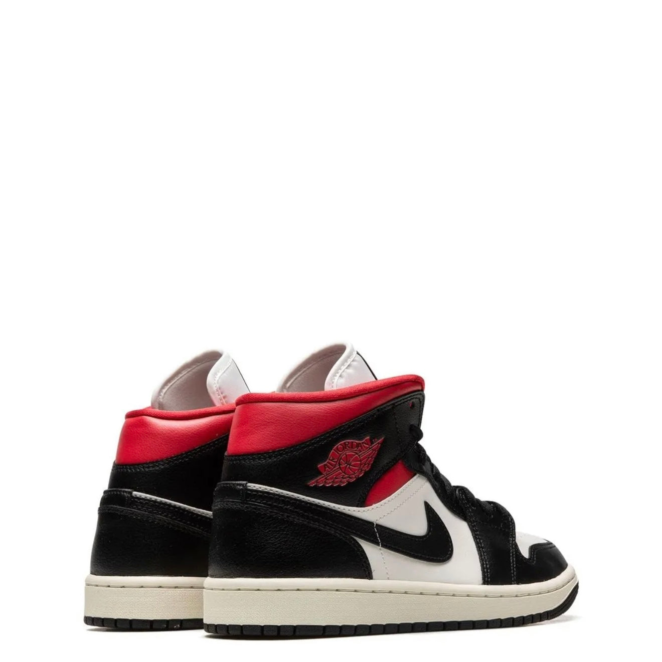 Air Jordan 1 Mid Gym Red And Panda
