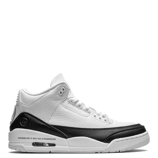Air Jordan 3 Per Fragment White And Black