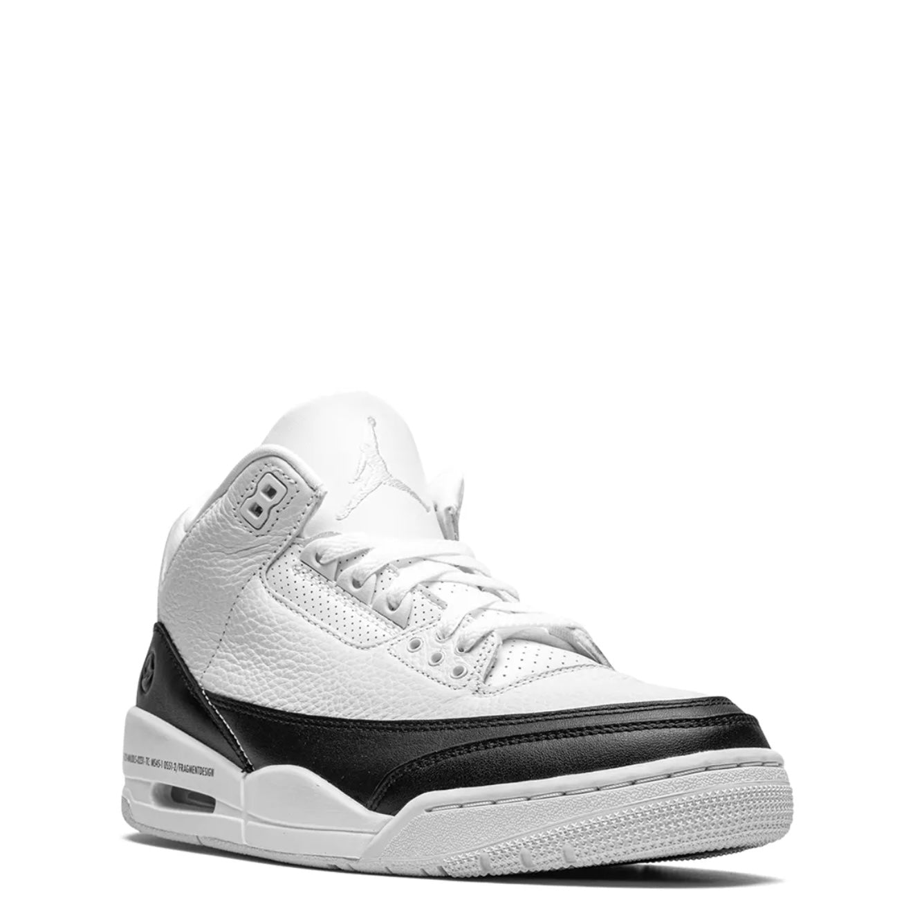 Air Jordan 3 Per Fragment White And Black