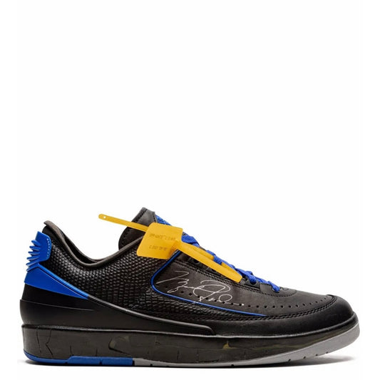 Air Jordan 2 Retro Low SP Off-White Black And Blue