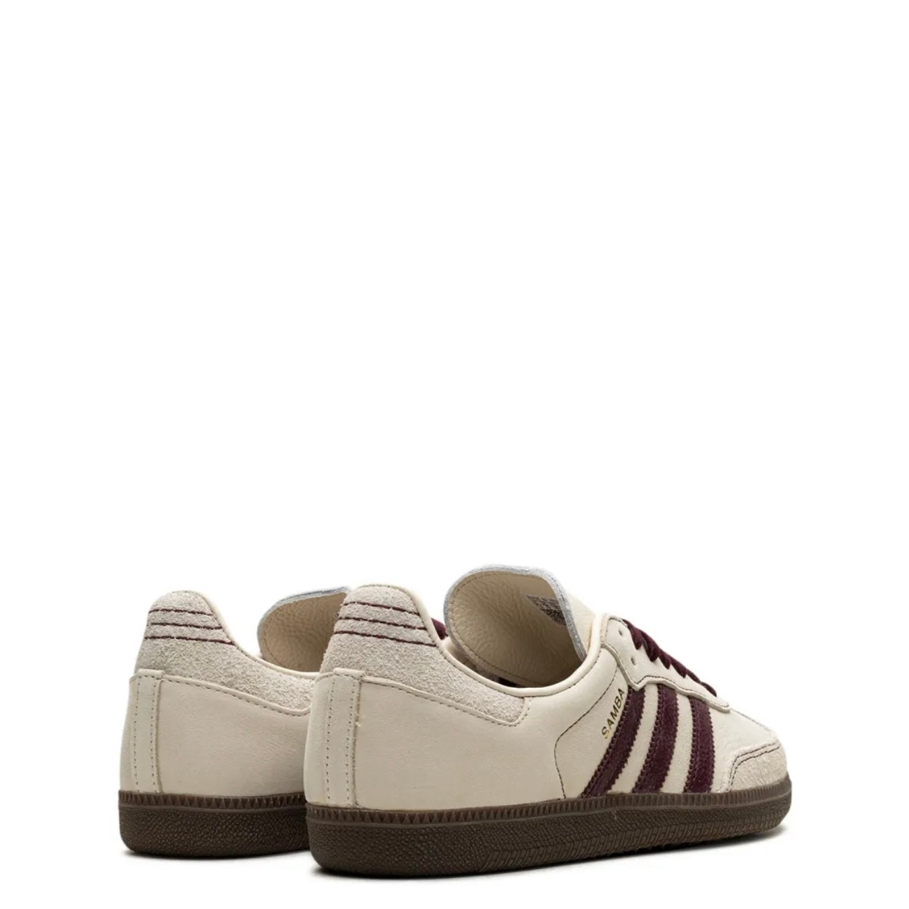 Adidas Samba OG Wonder White And Maroon