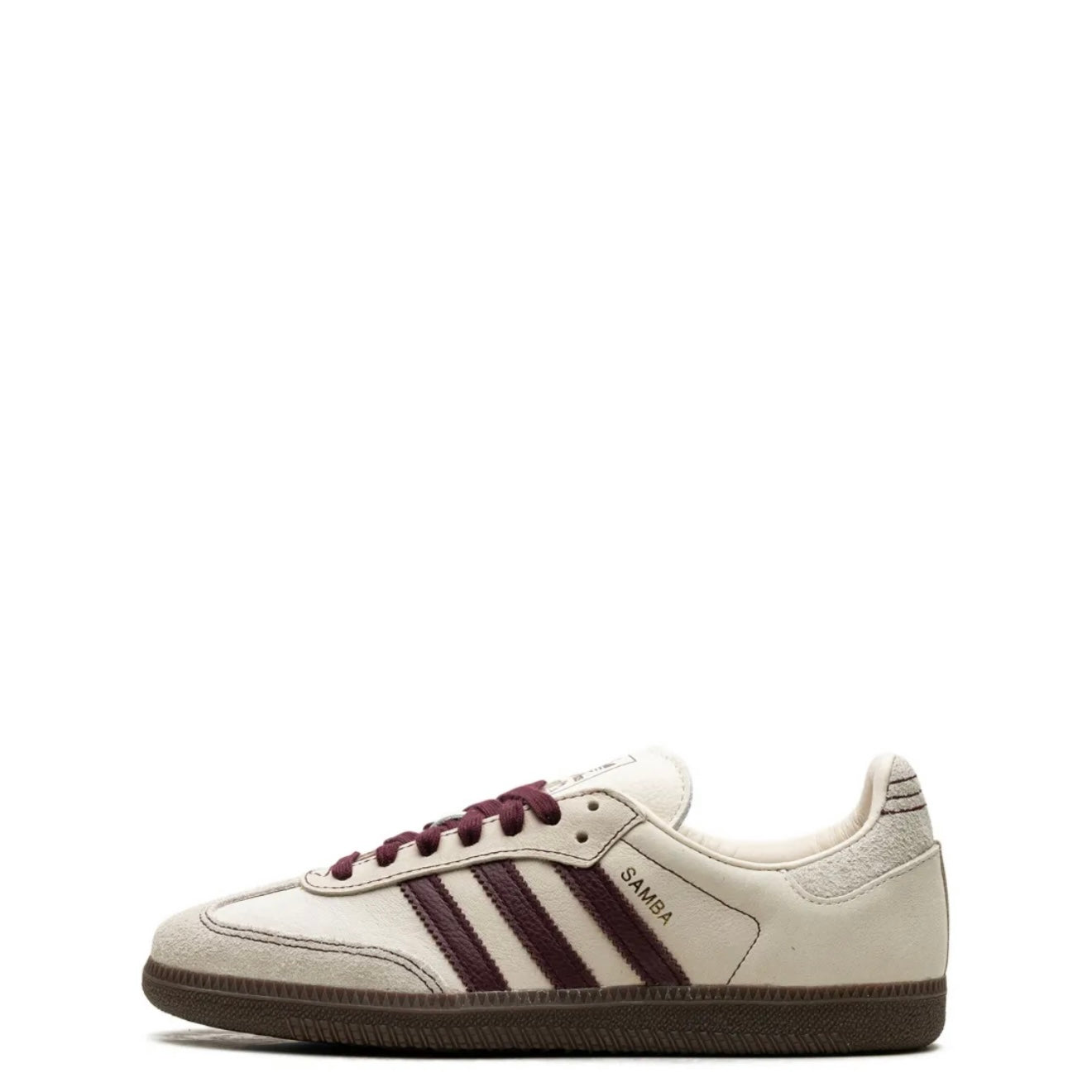 Adidas Samba OG Wonder White And Maroon