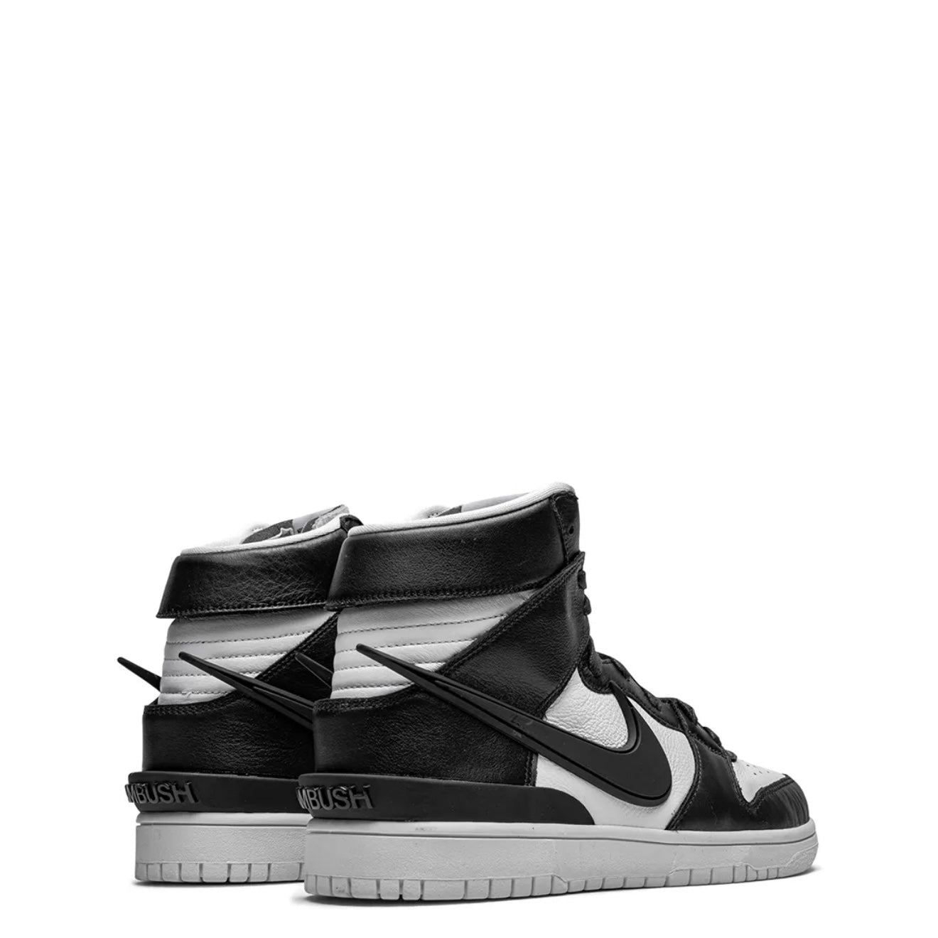 Nike Dunk High Ambush Black And White