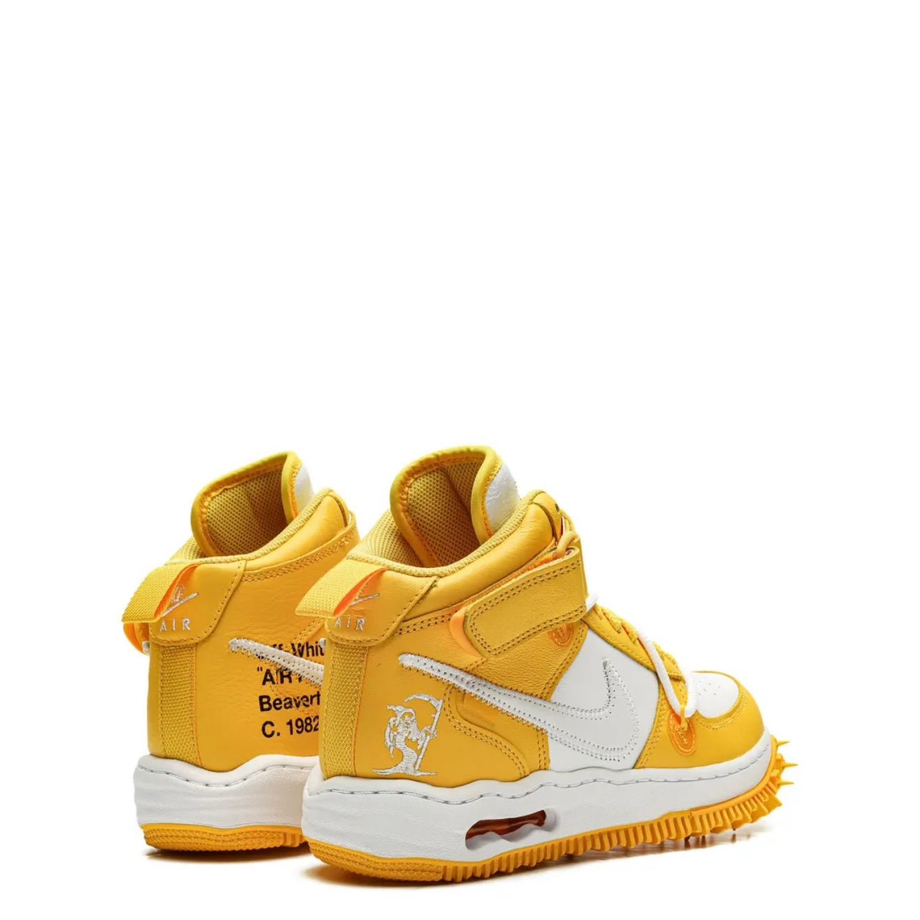 Nike Air Force One Mid SP Off-White Varsity Maize
