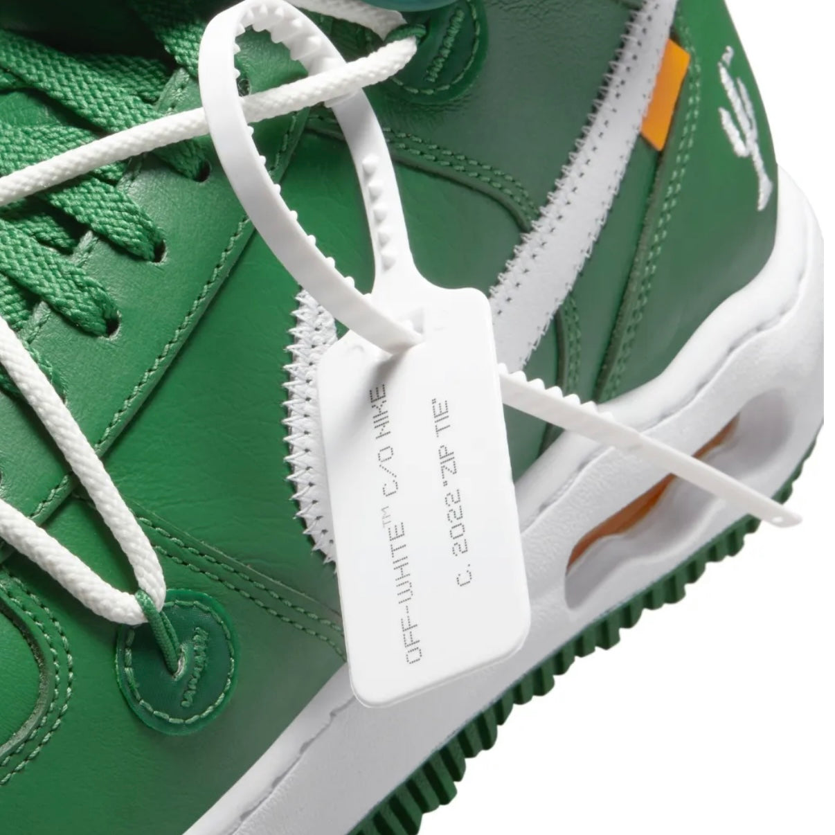 Nike Air Force One Mid Off-White Pine Green