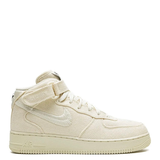 Nike Air Force One Mid Stussy Fossil