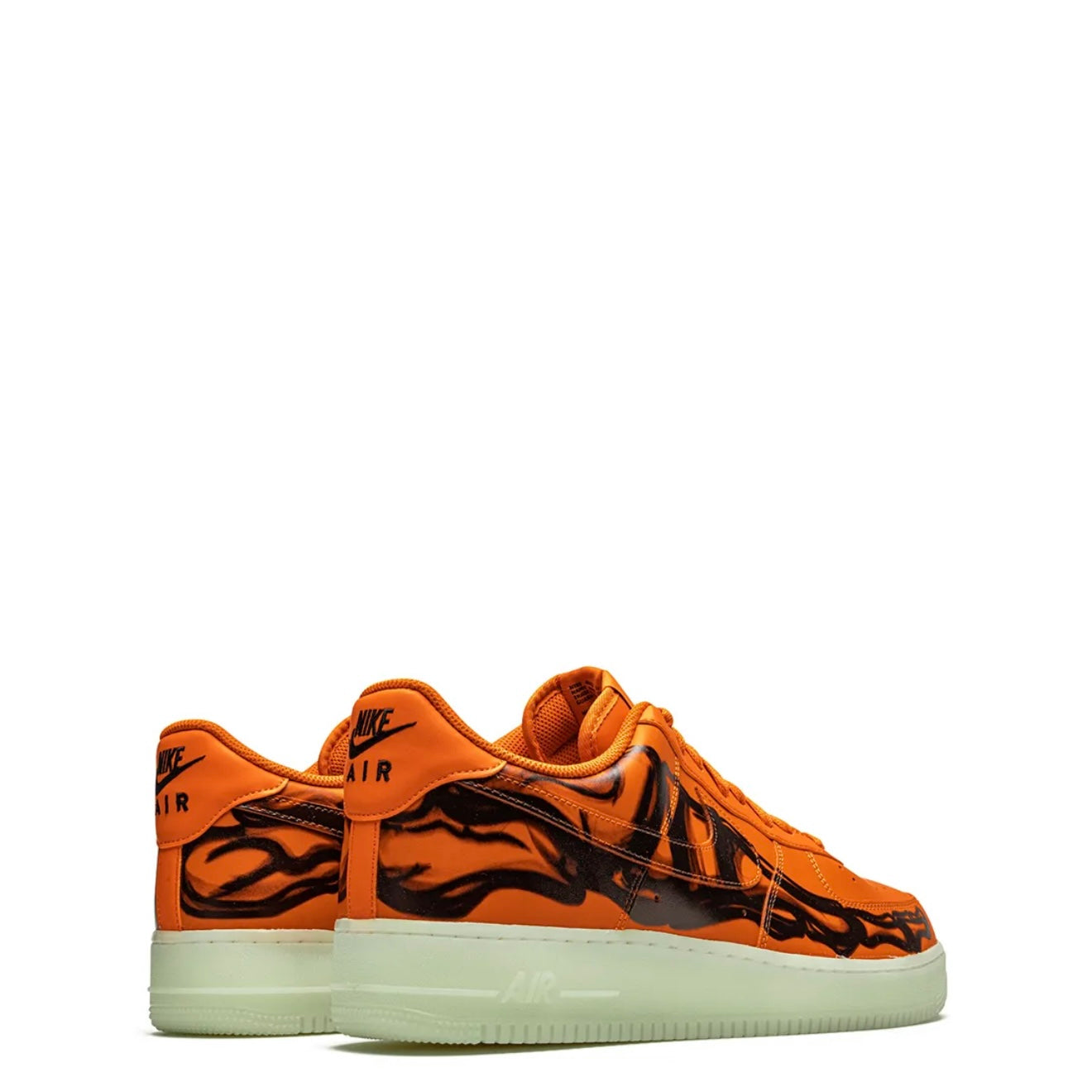 Nike Air Force One Low Orange Skeleton Halloween (2020)