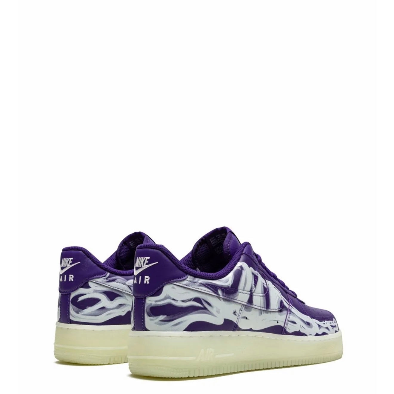 Nike Air Force One Low Purple Skeleton Halloween (2021)