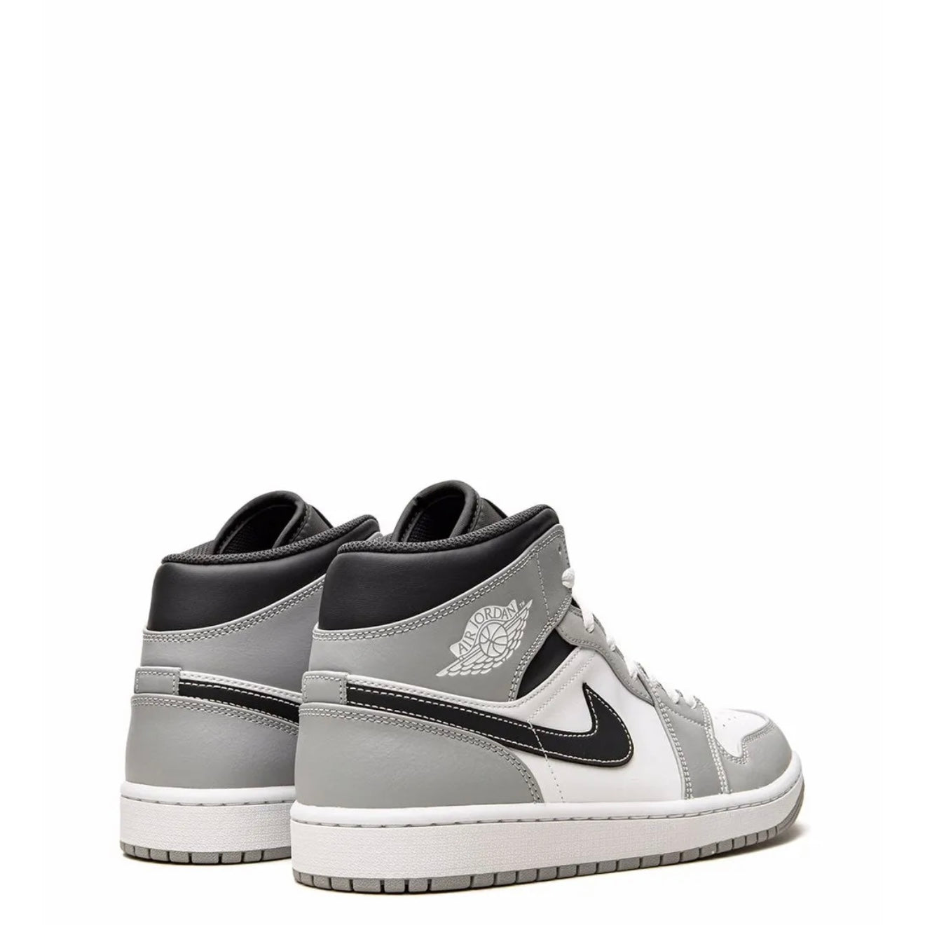 Air Jordan 1 Mid Light Smoke And Grey Anthracite