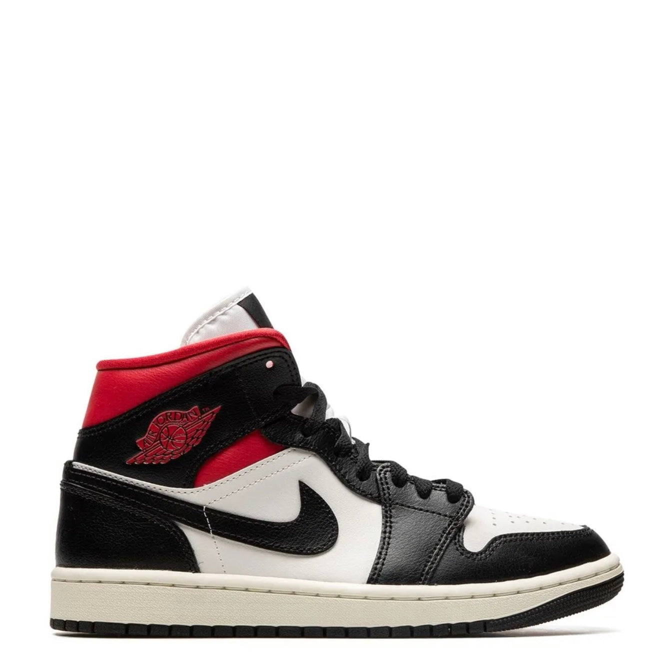 Air Jordan 1 Mid Gym Red And Panda