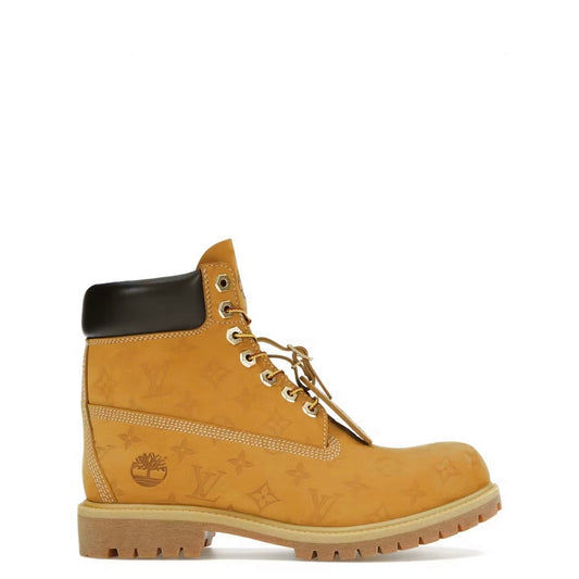 Stivale Stringato Impermeabile Timberland Premium 6-Inch Per Louis Vuitton, Beige