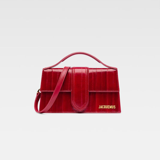 Jacquemus Le Grand Bambino Dark Red