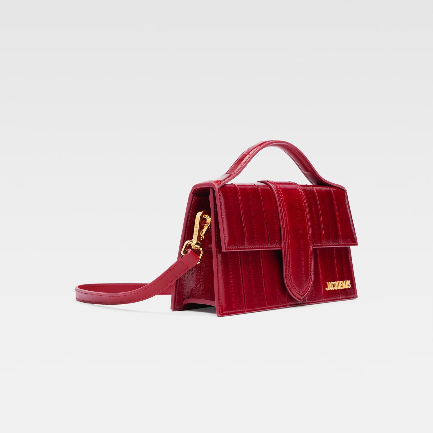 Jacquemus Le Grand Bambino Dark Red