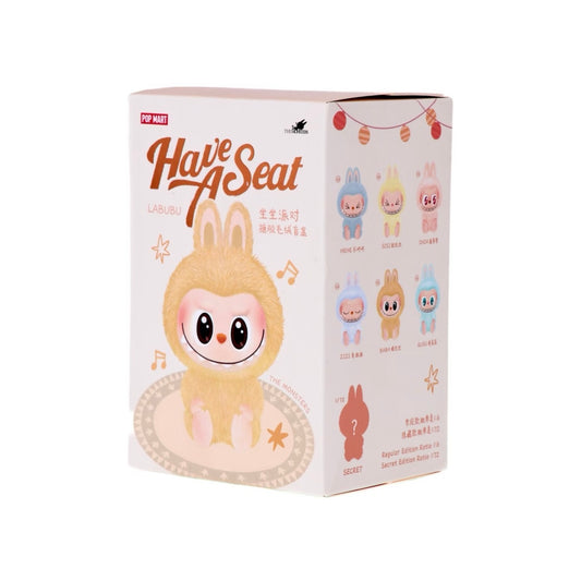 Pop Mart Labubu The Monsters Have A Seat Vinyl Plush (1 Blind Box)